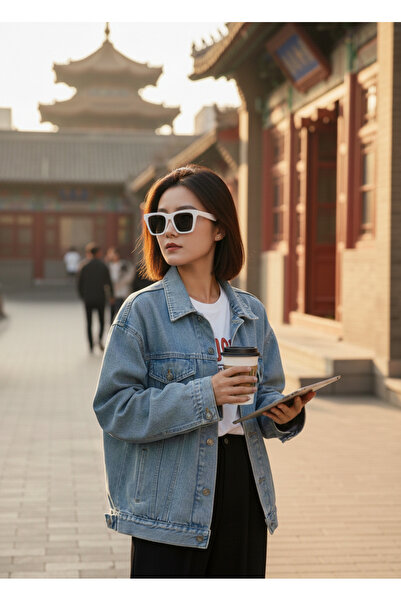 ModaLucci White Popular Unisex Sunglasses