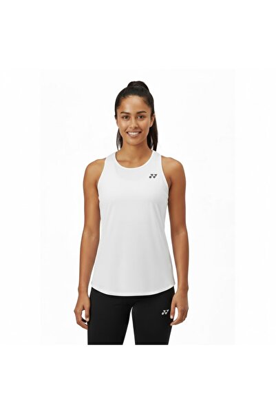 YONEX YW0053 Kadın Atleti – Beyaz