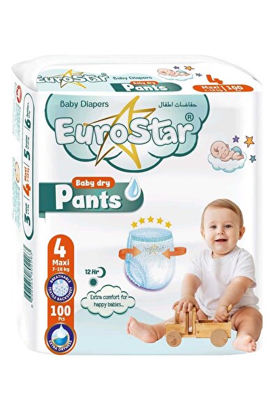 EuroStar Jumbo Kilot Bebek Bezi 5 Numara 100 Adetli