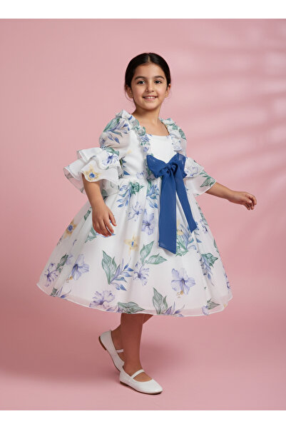 Jolanda Chiffon Tiered Special Occasion Dress