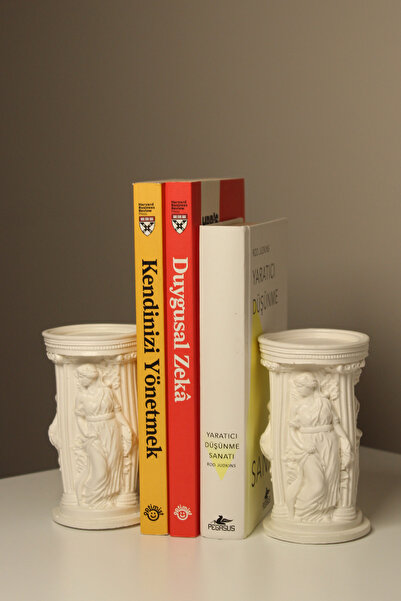 The Craft Thor Χειροποίητο Σετ Βιβλιοθήκης Ελληνιστικής Στήλης - Διακοσμητικό...