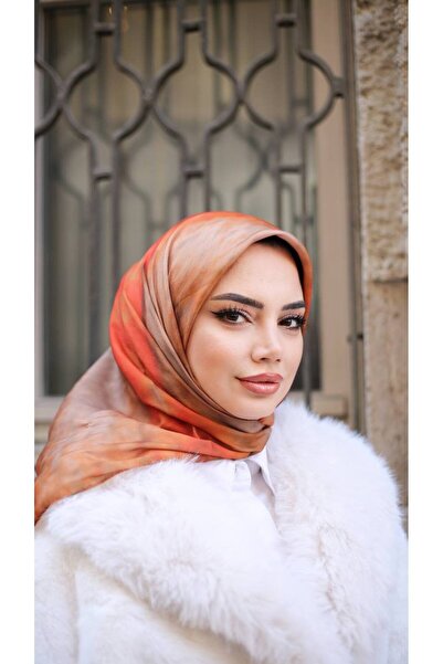 efdal şal eşarp Batik Pattern Imported Cotton Scarf