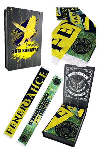 Fenerbahçe Original Licensed Unisex Navy Blue Without Yellow Cypress Uv Gift Box