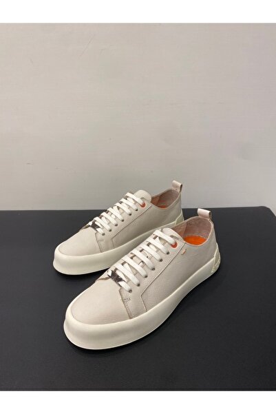 LUCIANO BELLINI Erkek Hakiki Deri Günlük Esnek Sneaker