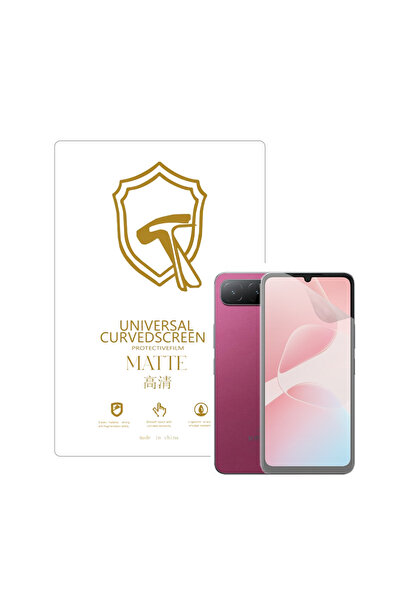 Microcase Infinix Hot 60i ile Uyumlu Full Tpu Nano Ön Ekran Koruma Filmi - EK...