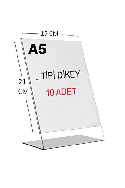 HEROGLAS (10 ΤΕΜΑΧΙΑ) Κάθετη επιτραπέζια θήκη από διαφανές πλεξιγκλάς / φύλλο...