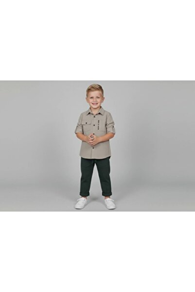 Little Baby Мъжки комплект от панталони и риза за тичане