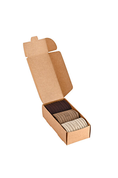 NORFOLK Comet Coffee N-Twist Technology Bamboo-Cotton Twisted Casual Socks - ...