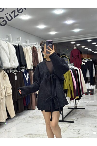 ROOM BUTİK BAĞLAMALI KAŞE CEKET