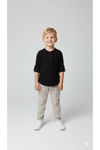 Little Baby Мъжки комплект от панталони и риза за тичане