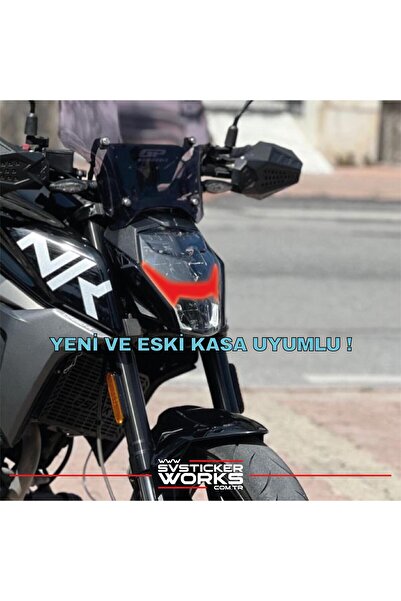 ARONA CFMOTO NK250 Far Sticker 2018-2025 Uyumlu Hazır Far Sticker Kit