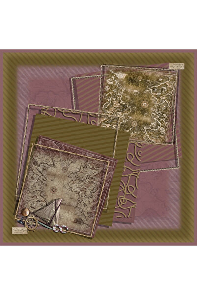 LA BOUTIQUE Fall Scarf 2491-03 90X90