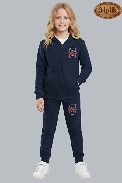 armicem Devojčina trenerka sa tri niti Ş Čupkani materijal College B Štampano...