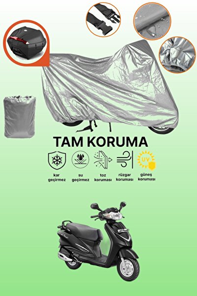 dokaca غطاء محرك متوافق مع هيريو دويت في إكس 110 متوافق مع الحقيبة الخلفية با...