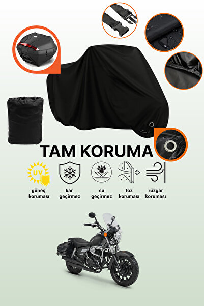 dokaca Black Rear Bag and Lock Compatible Kuba Superlight 125 Compatible Moto...