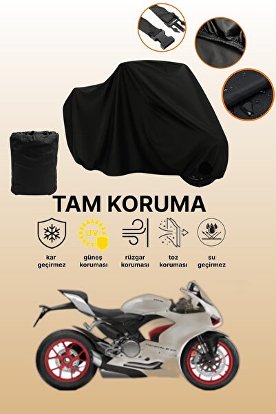 dokaca حقيبة خلفية سوداء وقماش دراجة نارية متوافق مع دوكاتي بانيجالي آر