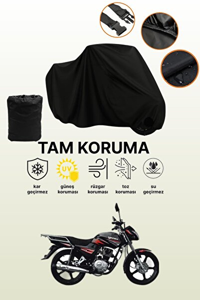 dokaca حقيبة خلفية سوداء وقماش متوافق مع دراجة نارية يوكي فورزا 100