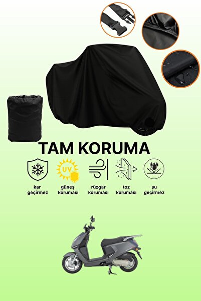 dokaca حقيبة خلفية سوداء وقماش دراجة نارية متوافق مع قفل مونديال 125 لافينيا