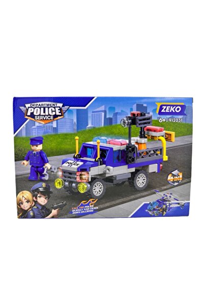 JPT 4-in-1 Police Construction Set ZEKO 912031 Truck