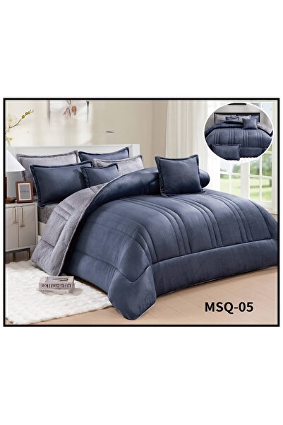 silk Single and twin bedspread made of soft velvet and warm faux fur, 160 x 220