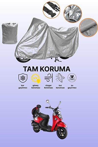 dokaca حقيبة خلفية رمادية اللون وقماش متوافق مع دراجة نارية من نوع Kuba Trend...