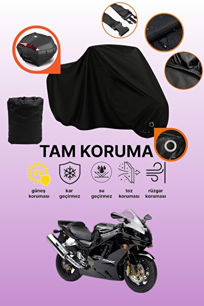 dokaca حقيبة خلفية سوداء وقماش متوافق مع دراجة نارية كاواساكي ZX-12 R