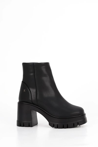 kajal ayakkabı Kcl-Bt902 High Heel Zippered Boots