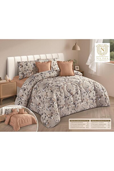 NAJMA Luxurious double-sided microfiber bedspread set, 8 pieces, 250*230 cm