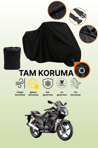 dokaca قماش دراجة نارية متوافق مع هيرو كاريزما متوافق مع القفل الأسود