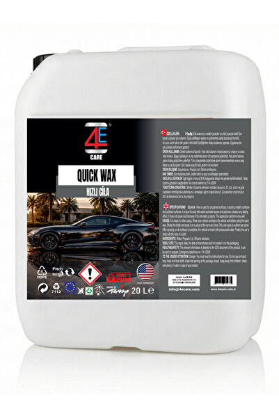 4E Hızlı Cila Seramik Katkılı 20 LT (Yüksek Parlaklık)