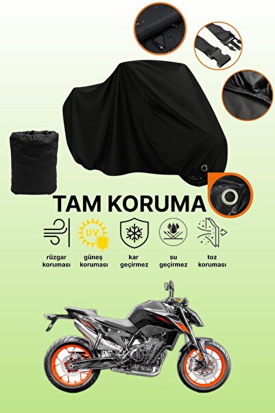 dokaca قماش دراجة نارية متوافق مع KTM 790 Duke متوافق مع القفل الأسود