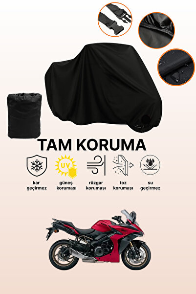 dokaca حقيبة خلفية سوداء وقفل غير متوافقة مع سوزوكي GSX-S 1000 GT متوافقة مع ...