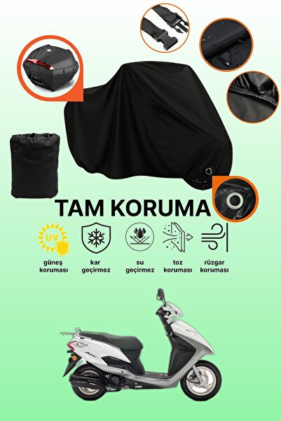 dokaca حقيبة خلفية سوداء وقماش متوافق مع دراجة نارية هوندا أكتيفا إس