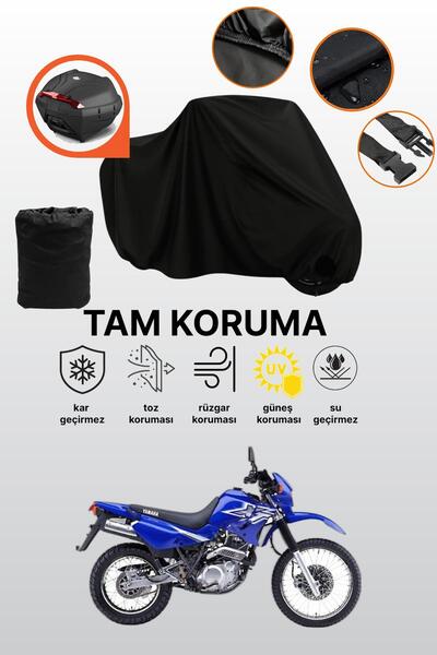 dokaca قماش دراجة نارية متوافق مع ياماها XT 600 E متوافق مع الحقيبة الخلفية ا...