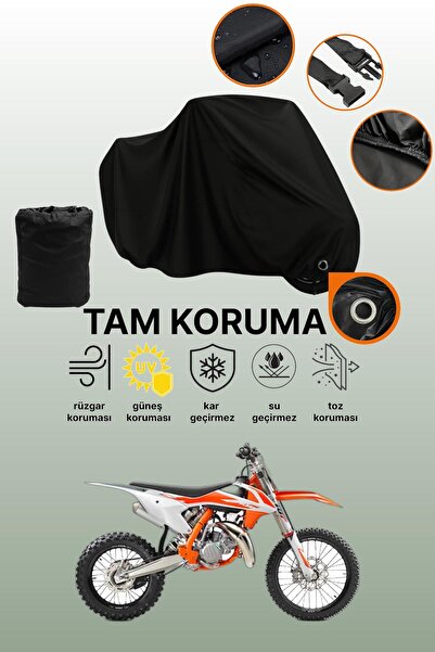 dokaca قماش دراجة نارية متوافق مع KTM 85 SX متوافق مع قفل أسود