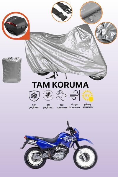 dokaca غطاء محرك متوافق مع ياماها XT 600 E متوافق مع الحقيبة الخلفية باللون ا...
