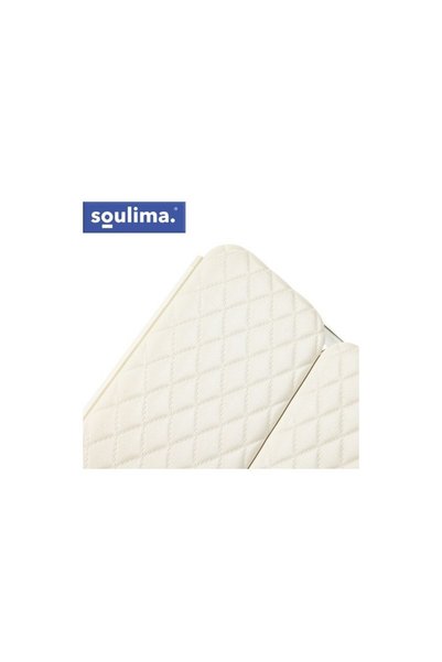 Soulima Oglindă cosmetică pliabilă cu LED 26952, 21 x 13,5 x 31 cm, alimentată prin USB
