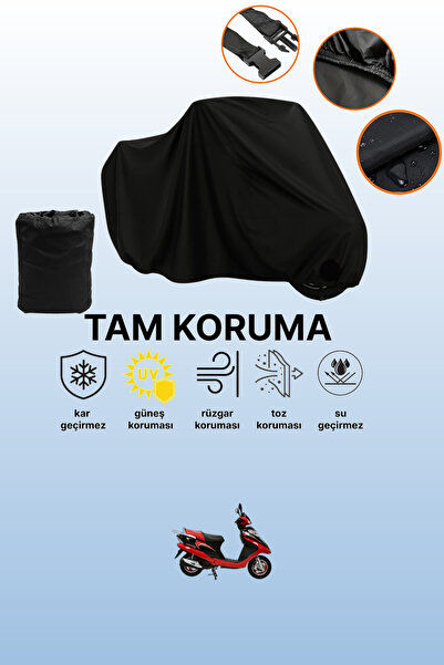 dokaca Black Tail Bag and Lock Incompatible Mondial 125 Urt Compatible Motorc...