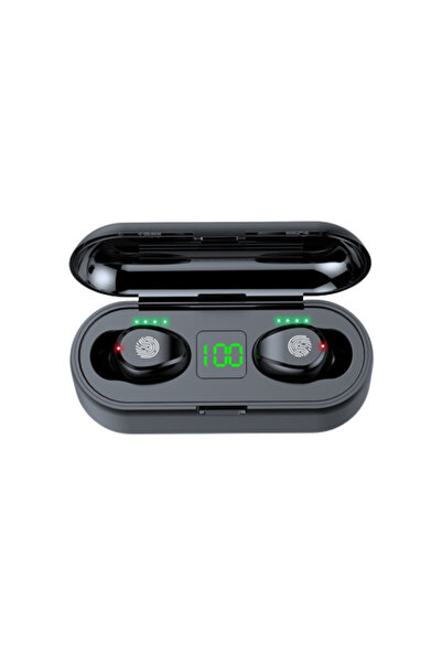 TodayShop Bluetooth Wireless TWS F9 Headphones with Charging Case - IPX7 Wate...