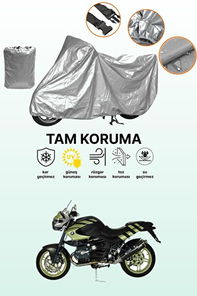 dokaca Gray Tail Bag and Lock Mismatched Bmw R 1150 R Compatible Motorcycle C...