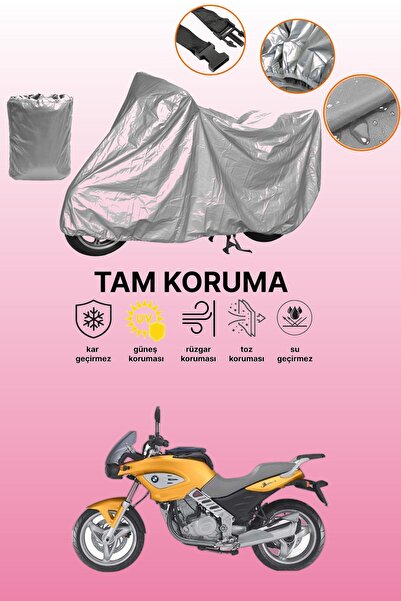 dokaca Gray Tail Bag and Lock Mismatched Bmw F 650 Cs Compatible Motorcycle C...