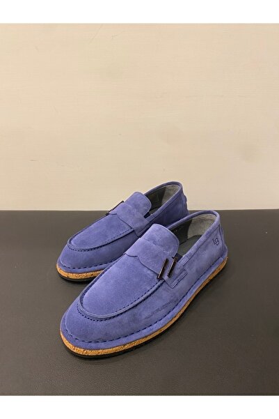 LUCIANO BELLINI Чоловічі шкіряні сукняні черевики без шнурків