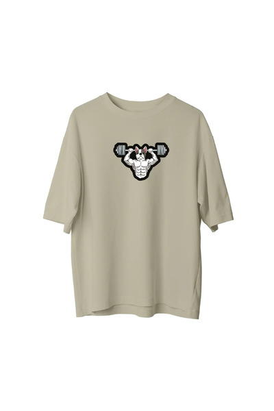 CANDLEMASTORE French Gym - Oversized T-Shirt