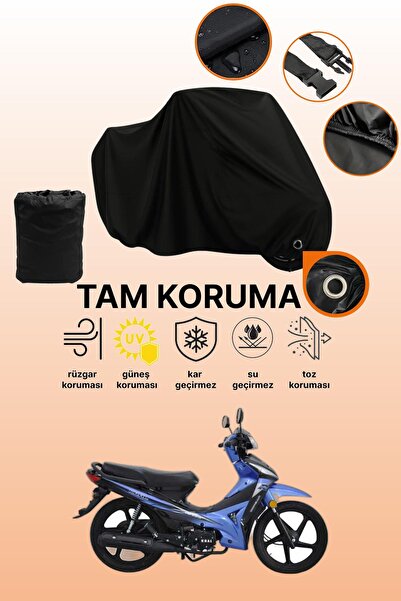 dokaca مظلة دراجة نارية متوافقة مع كينج موتور KR-50 كابيلا متوافقة مع بلاك ليك