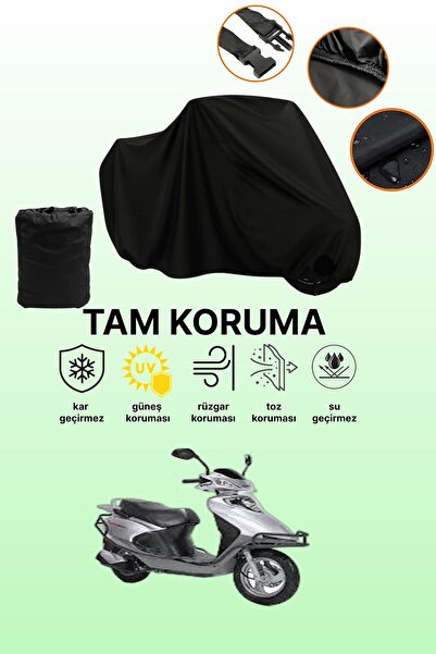 dokaca Black Rear Bag and Lock Incompatible Kuba Gs 125 Compatible Motorcycle...