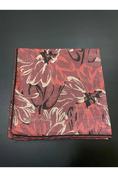 Silk Home Soft Cotton Scarf with Pattern 2312-17