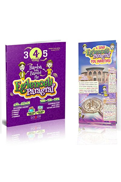Lodos Yayınları 4. SINIF EĞLENCELİ PARAGRAF ÖZET KONU ANLATIMLI SORU BANKASI