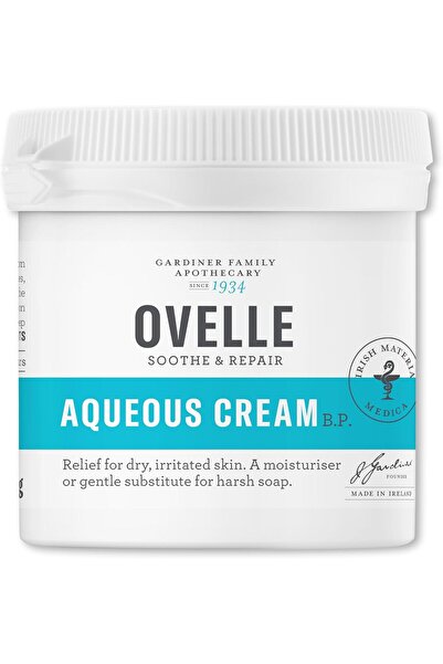 OVELLE Aqueous Cream BP 100g - Gentle Emollient Moisturiser for Dry & Sensiti...