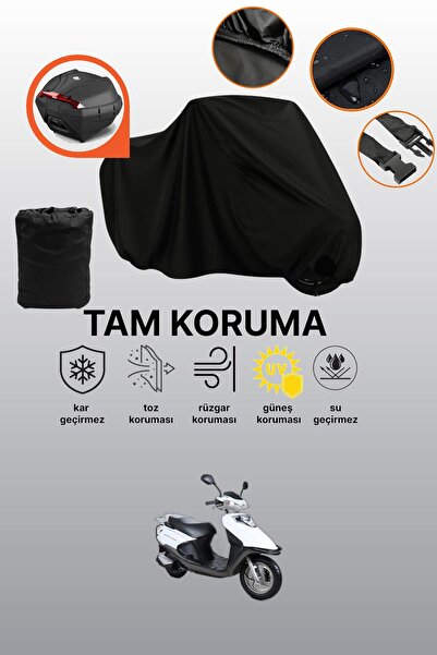 dokaca حقيبة خلفية سوداء متوافقة مع قماش الدراجات النارية المتوافق مع Kuba Ro...