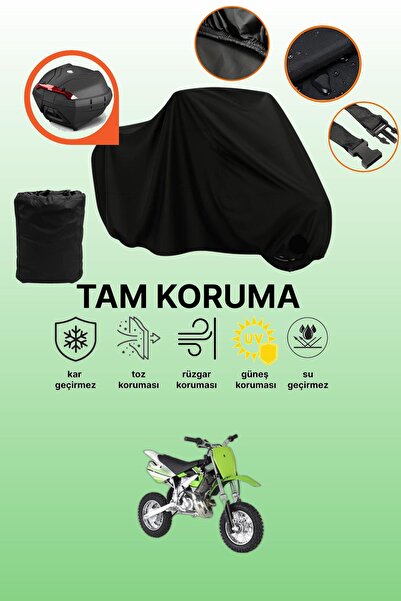 dokaca Keeway Cooper Compatible Motorcycle Tarpaulin Compatible with Black Re...
